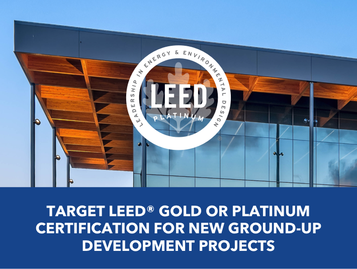 Target Leed Gold or Platinum Certification
